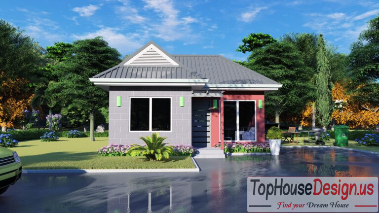 Small House Design 7.0' X 6.0' Meters House Design. » Simple House Design